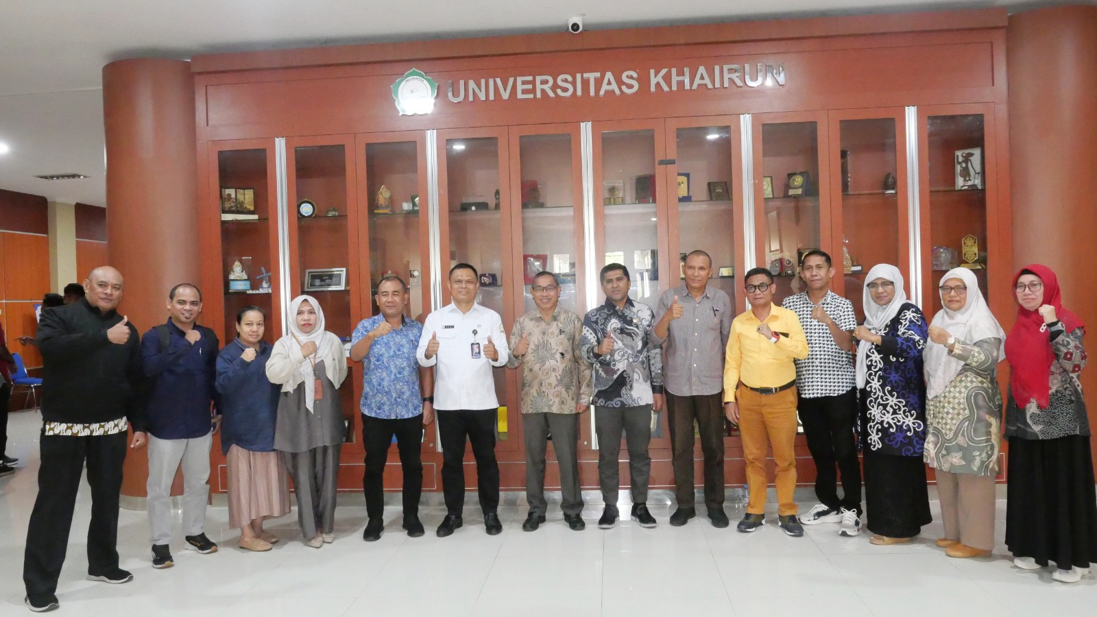 Dari Dosen ke Senator, Hasbi Yusuf Reses dan Temu Kangen di Unkhair