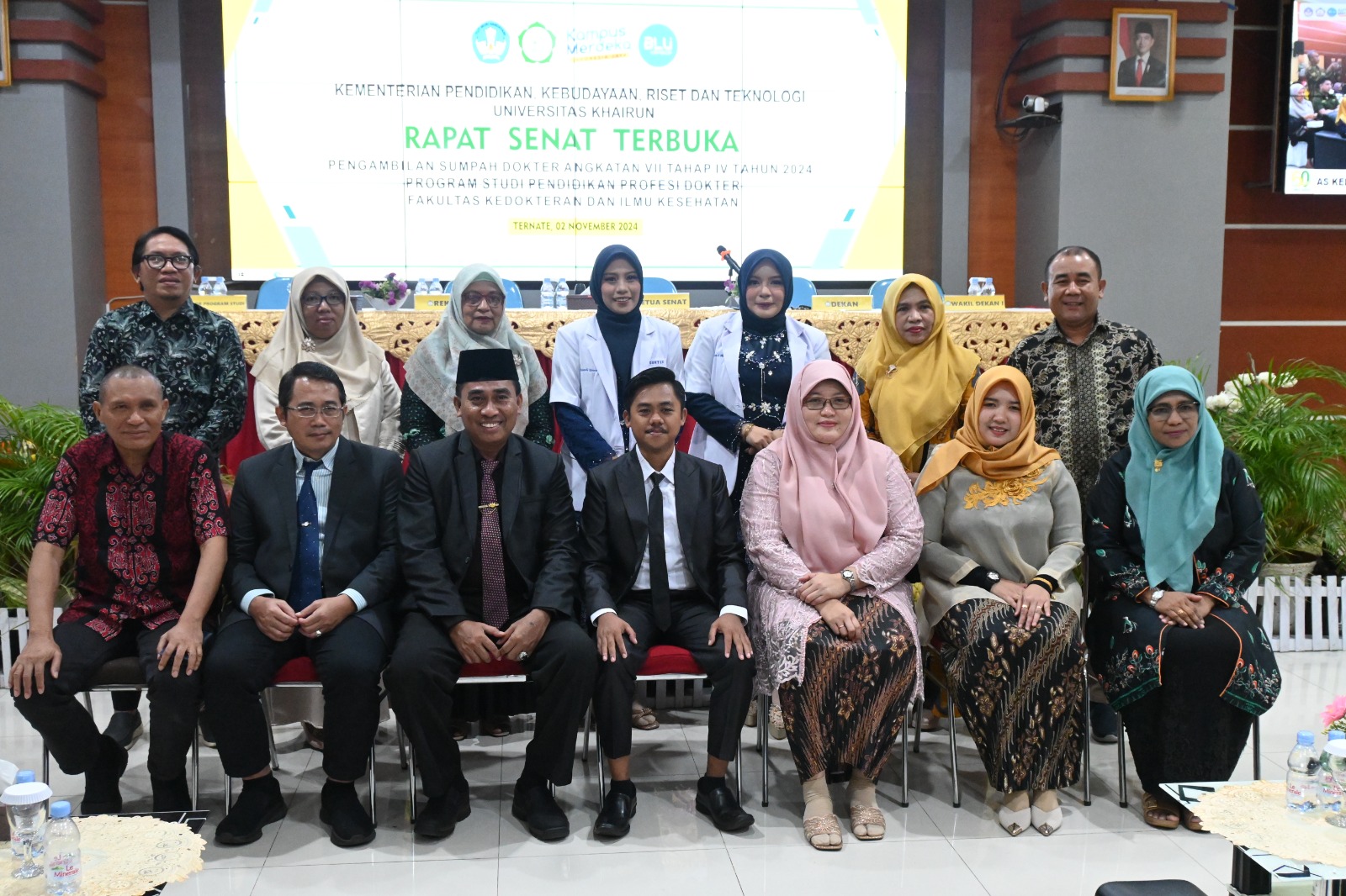 Fakultas Kedokteran dan Ilmu Kesehatan Unkhair, Angkat Sumpah Dua Dokter Baru