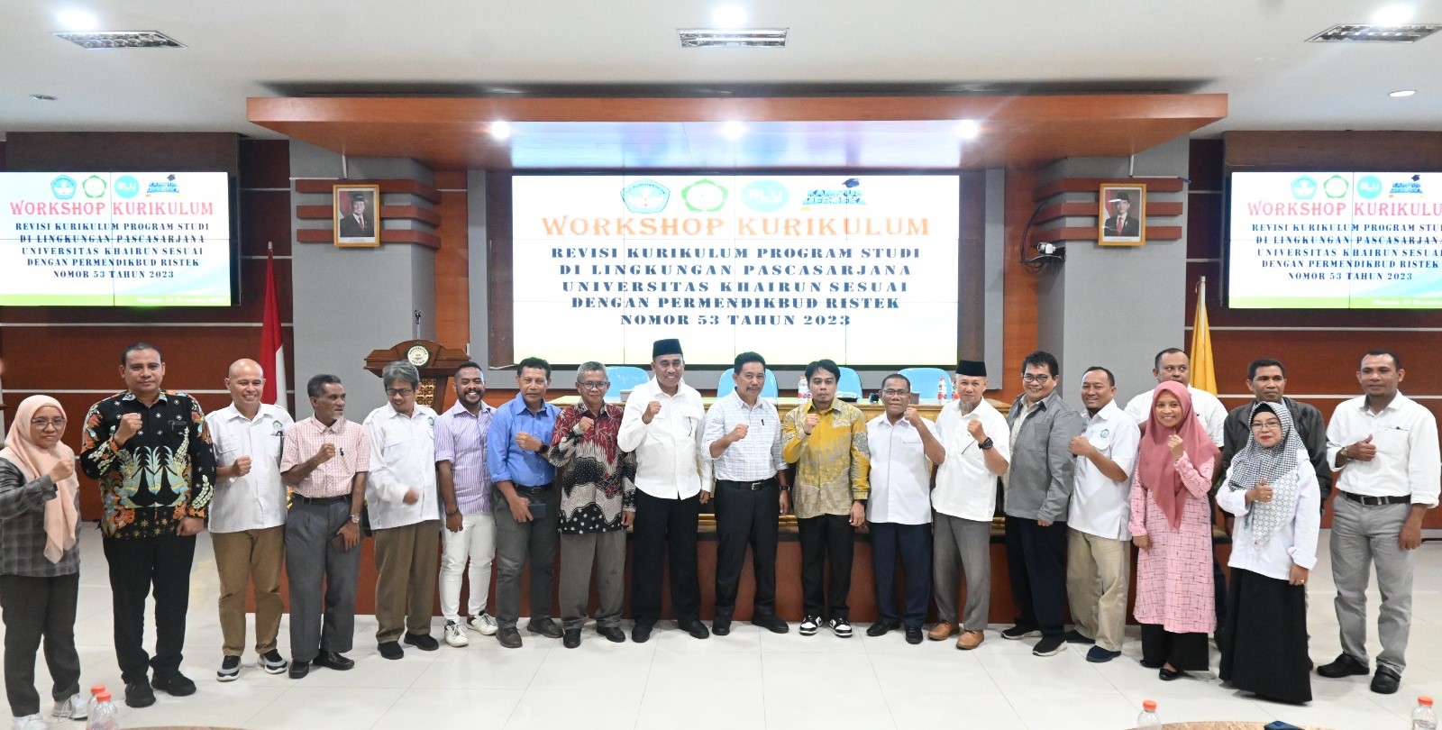 Unkhair Gelar Workshop Revisi Kurikulum Pascasarjana Sesuai Permendikbud No. 53 Tahun 2023