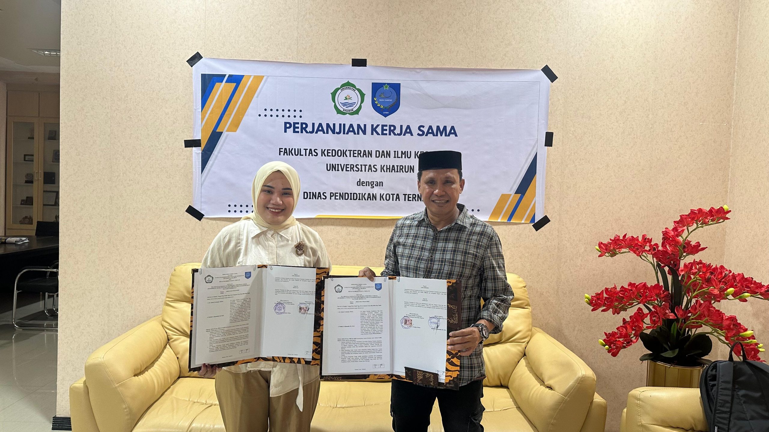 FKIK Unkhair dan Diknas Ternate Jalin Kerja Sama, Dorong Pengembangan Tri Dharma Perguruan Tinggi