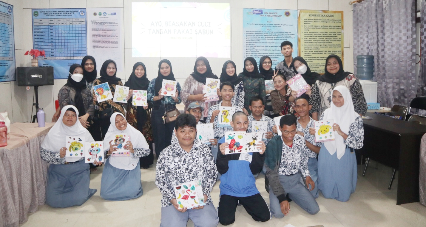 Himpunan Mahasiswa Pendidikan Dokter FKIK Unkhair Gelar Pengabdian di SMALB Kota Ternate