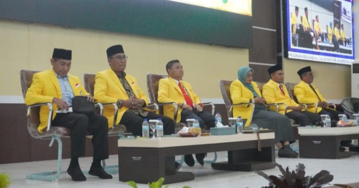 Enam Bakal Calon Rektor Unkhair Sampaikan Gagasan, Ini Visi-Misi dan Program Kerjanya
