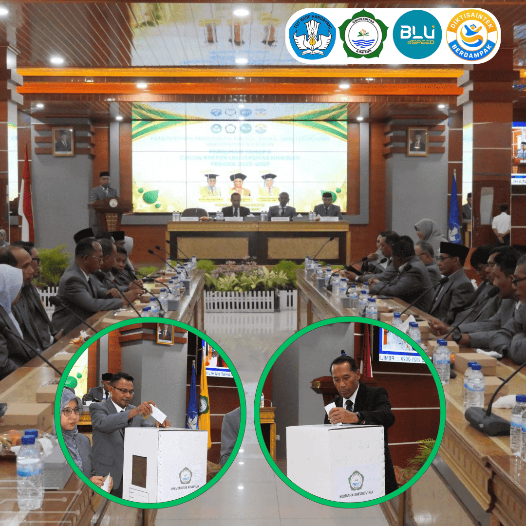 Unggul Telak, Prof. Abdullah Terpilih Jadi Rektor Unkhair Periode 2025–2029