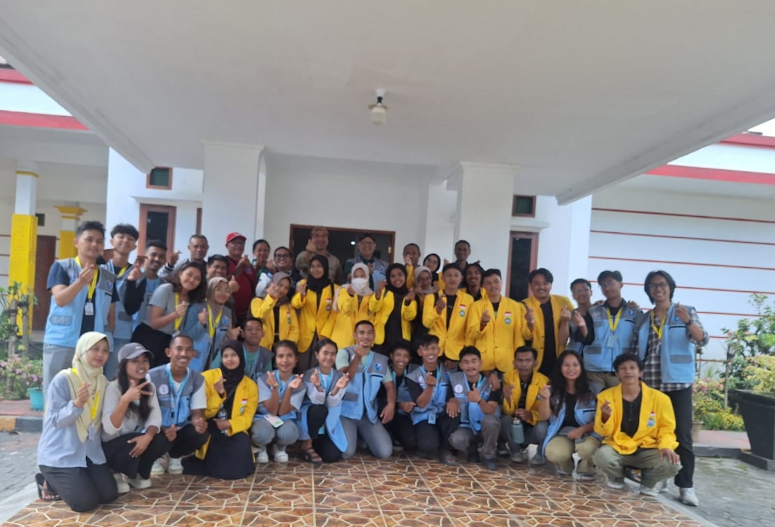 Sekda Halut Sambut Mahasiswa KKN Kolaboratif Unkhair, UGM, dan Uniera