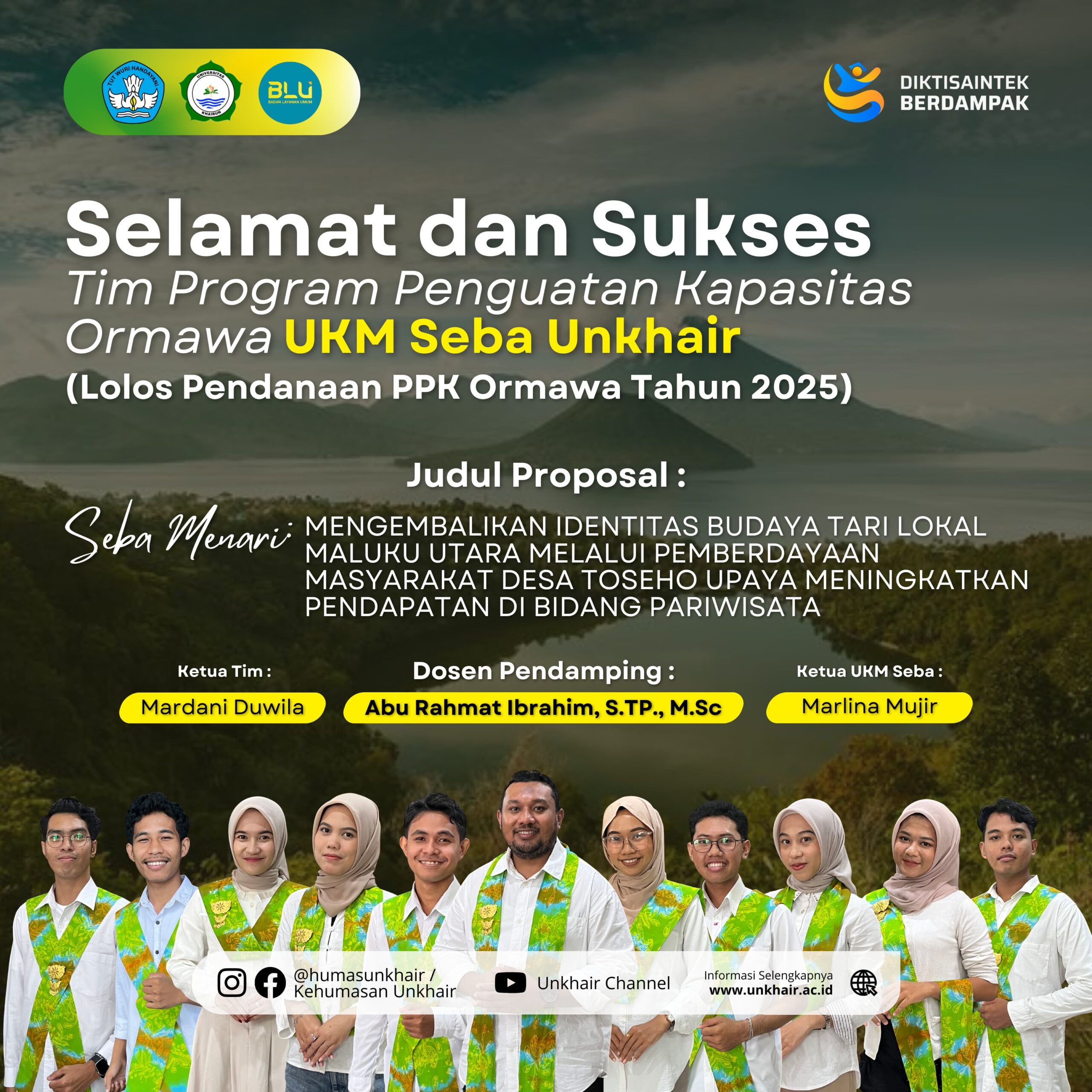 Tim SEBA Unkhair Lolos Pendanaan PPK Ormawa 2025