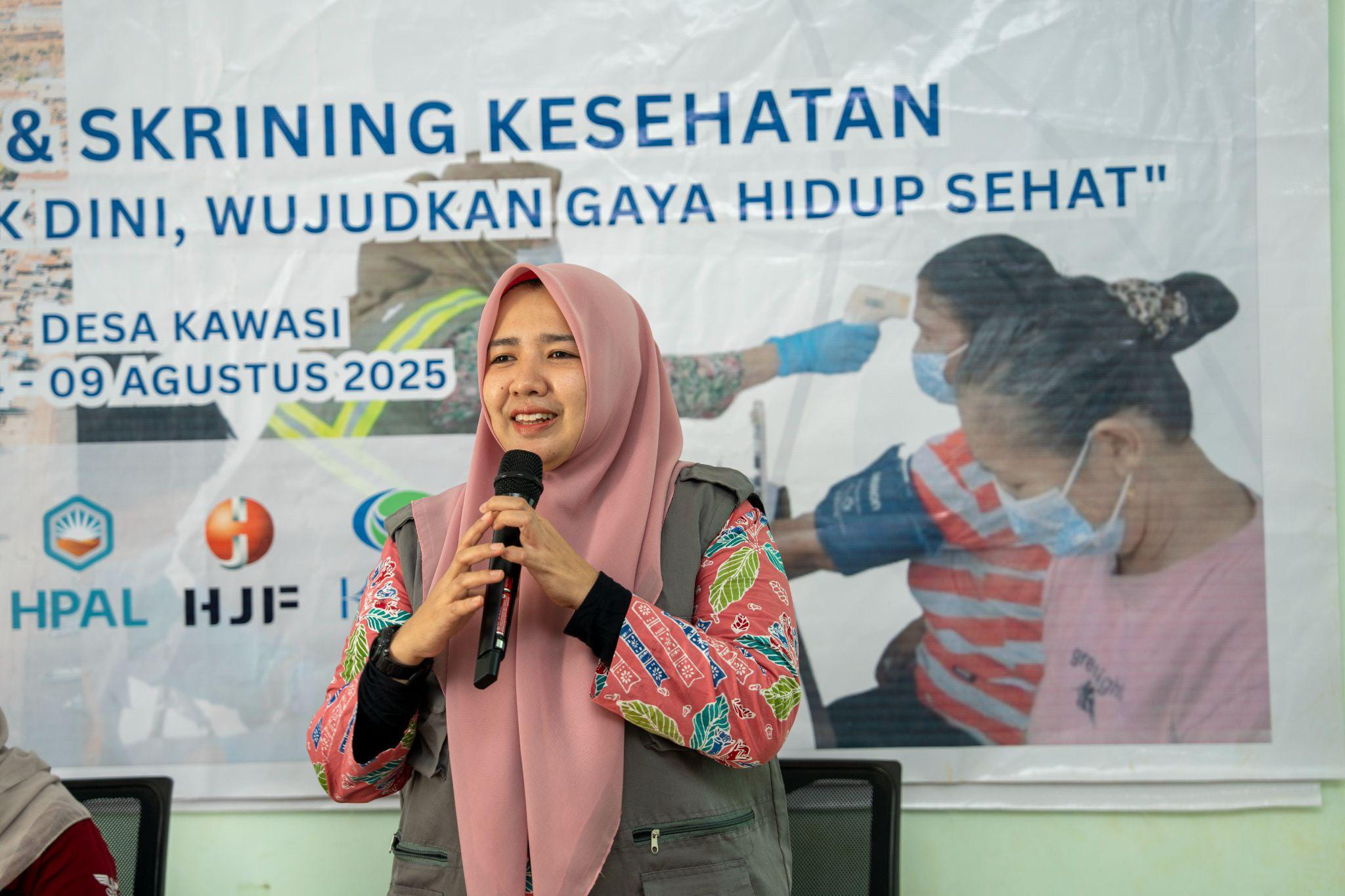 FKIK Unkhair dan Harita Nickel Gelar Pemeriksaan Kesehatan Gratis di Pulau Obi