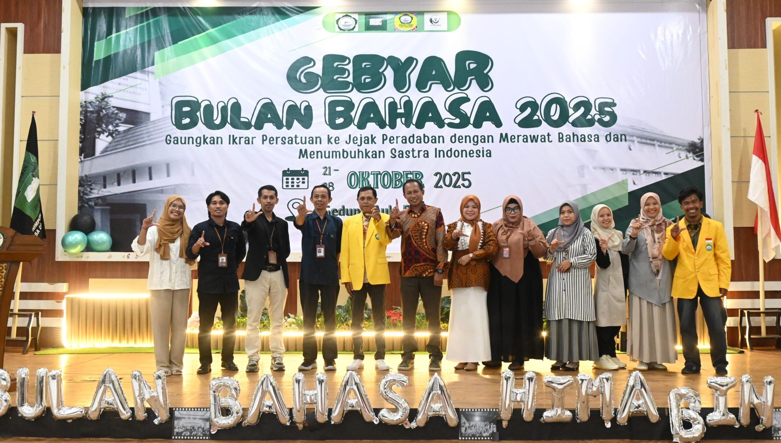 Fakultas Keguruan dan Ilmu Pendidikan Prodi PBSI Gelar Bulan Bahasa 2025