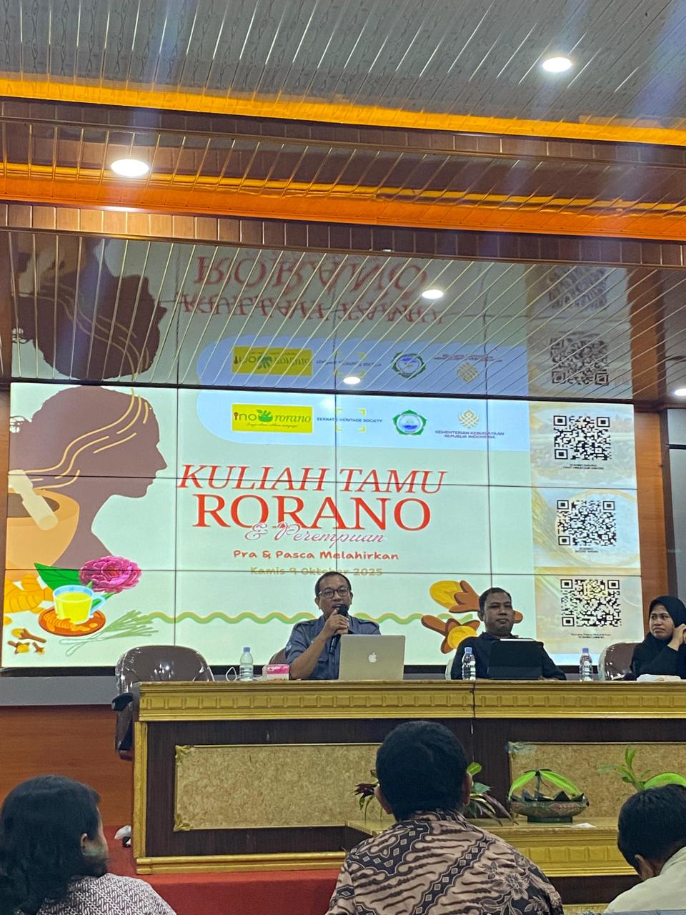 Kuliah Tamu Ternate Heritage Society Bahas Rorano, Ramuan Tradisional Perempuan Pra dan Pasca Melahirkan