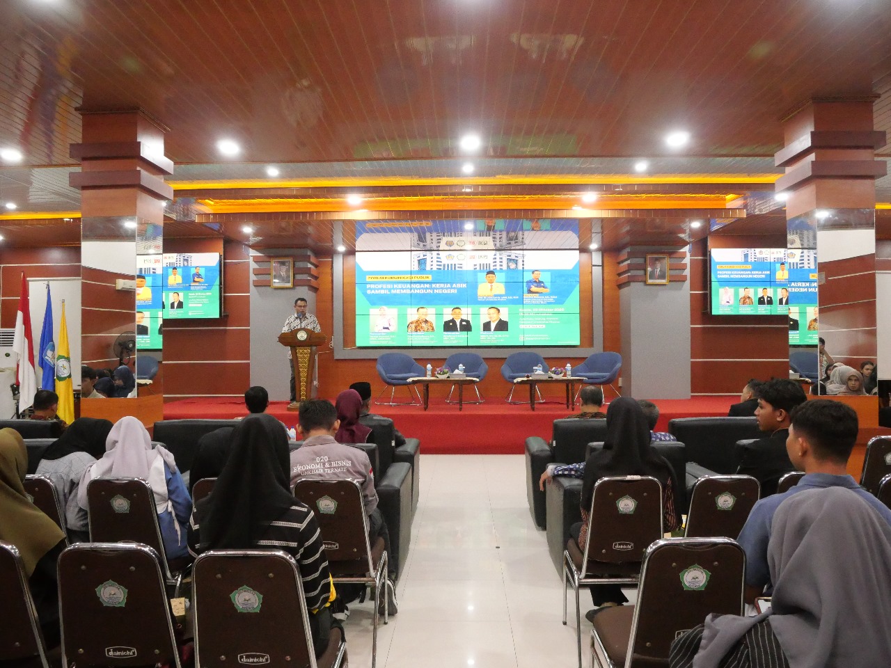 Mahasiswa Unkhair Dapat Edukasi Profesi Keuangan dari Kemenkeu RI