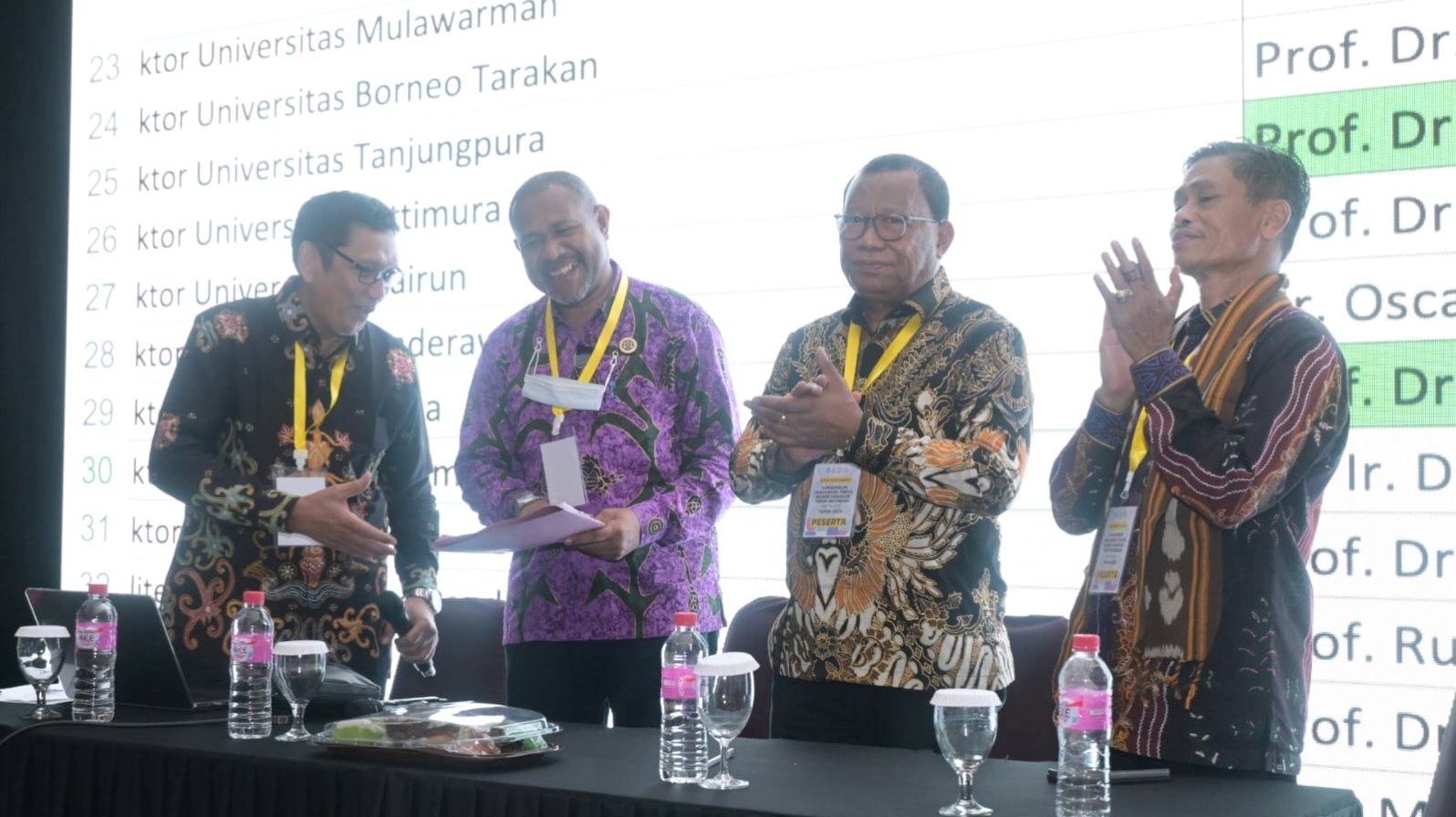 Rektor Unpatti Terpilih Aklamasi Pimpin KPTN Kawasan Timur Indonesia