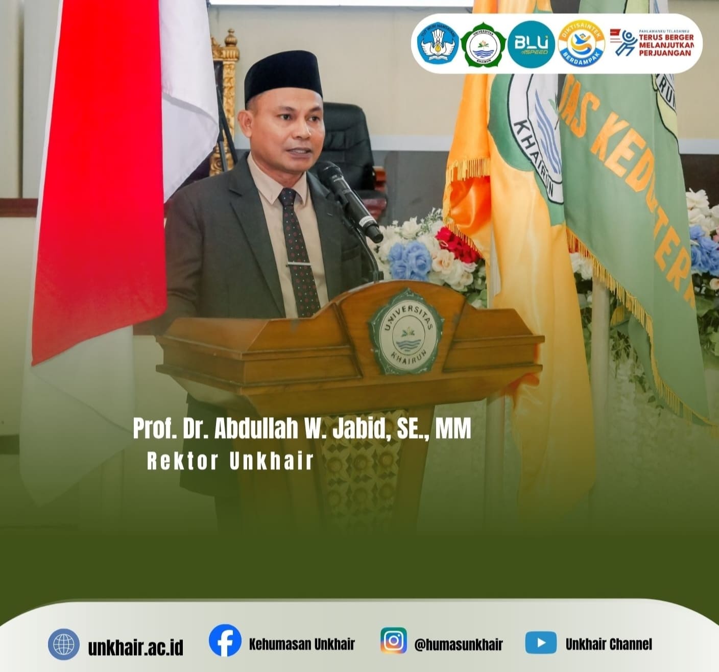 Pelantikan Dekan Unkhair Dijadwalkan Akhir Januari, Rektor Pastikan Penjaringan Sesuai Aturan