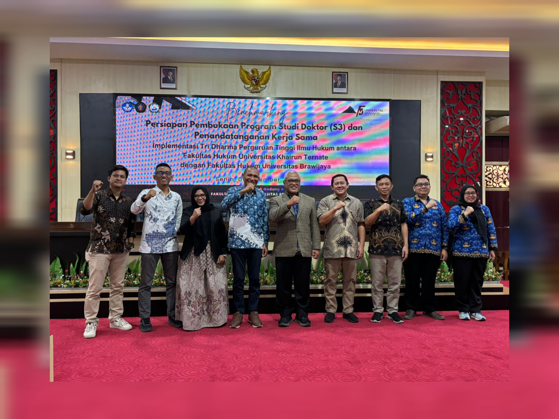 Siap Buka Program Doktor Ilmu Hukum, FH Unkhair Benchmarking ke UTM dan UB