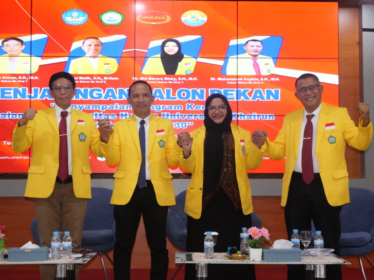 Rapat Senat Terbuka FH Unkhair, Ini Program Prioritas Calon Dekan 2026–2030