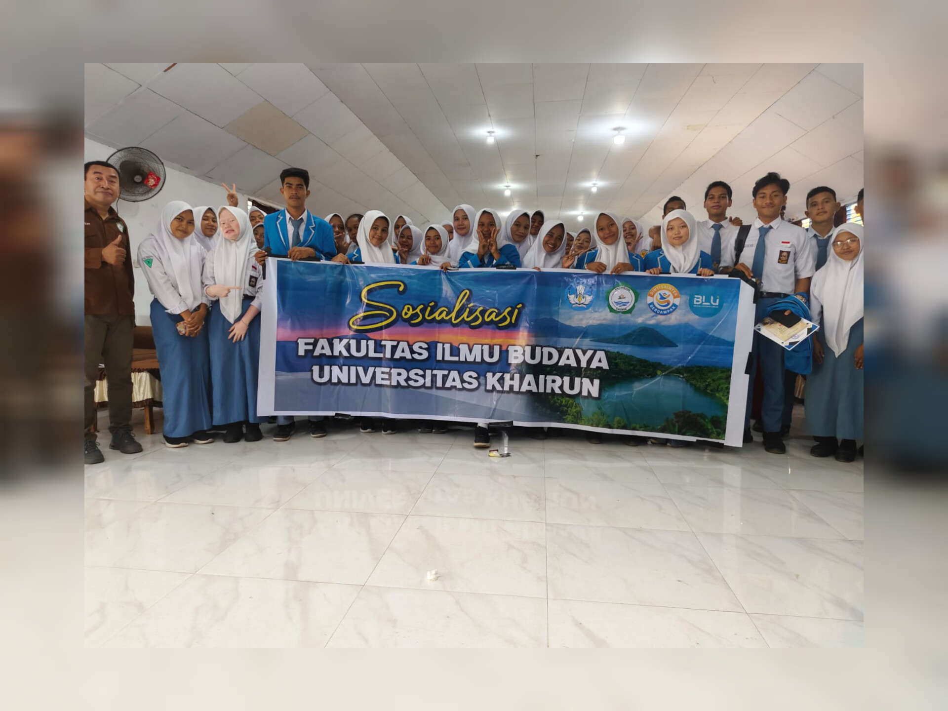 FIB Unkhair “Goes to School”, Kenalkan Prodi dan Peluang Beasiswa ke Siswa Maluku Utara