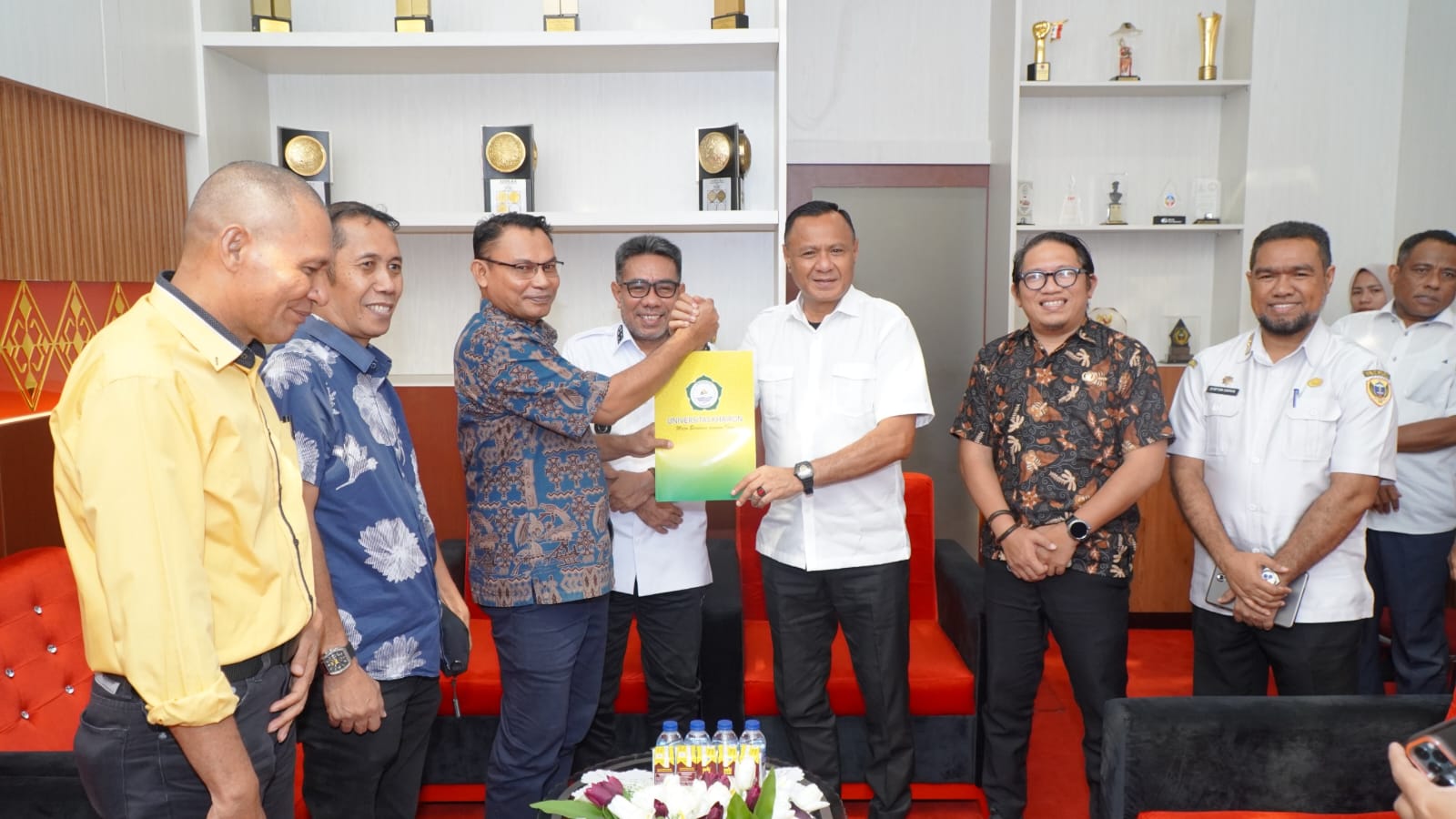 Wali Kota Tidore dan Wawali Terima Kunker Rektor Unkhair