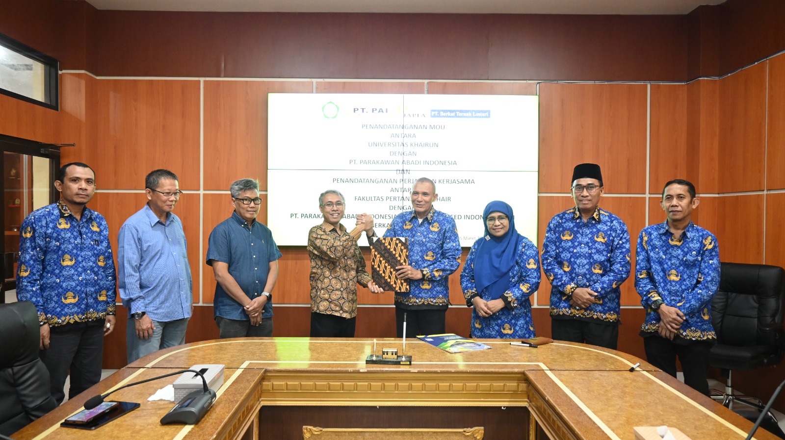 Unkhair Teken MoU dan PKS dengan Tiga Perusahaan, Perkuat Program Magang Berdampak bagi Mahasiswa