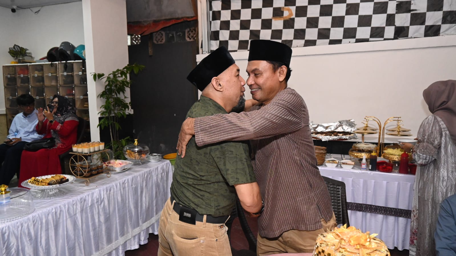 Momen Idul Fitri 1447 H, Rektor Unkhair Gelar Open House Internal Civitas Akademika