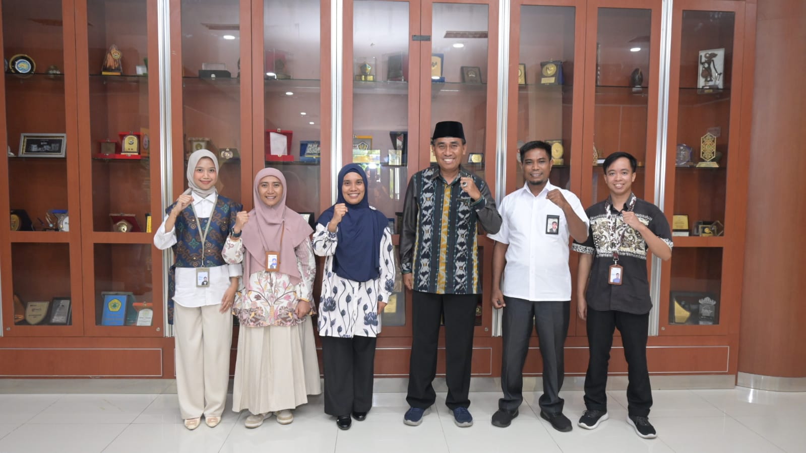 Ombudsman Malut Tinjau Hari Terkahir  UTBK-SNBT di Unkhair