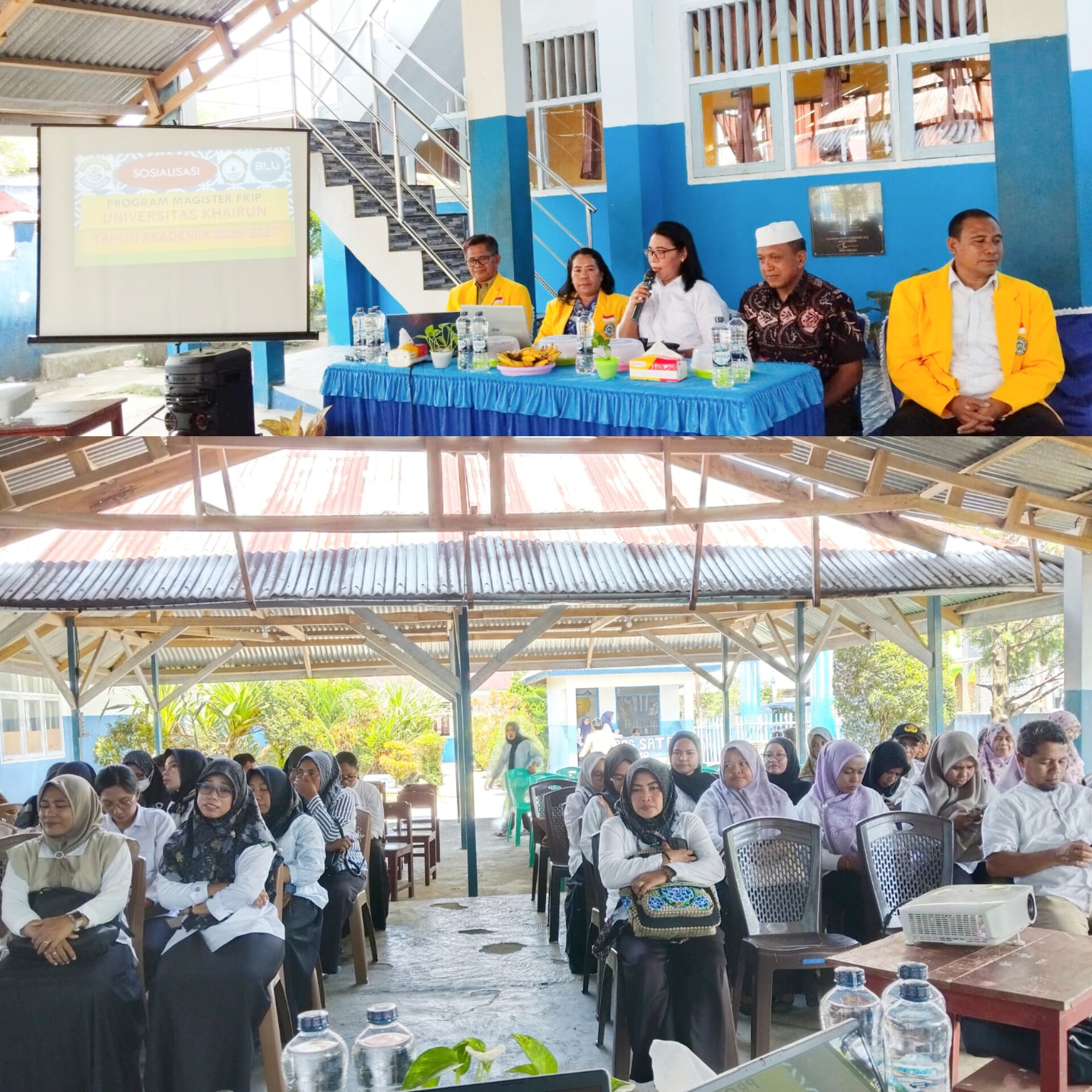 Ajak Guru Lanjut S2, Program Magister FKIP Sosialisasi PMB di Halbar