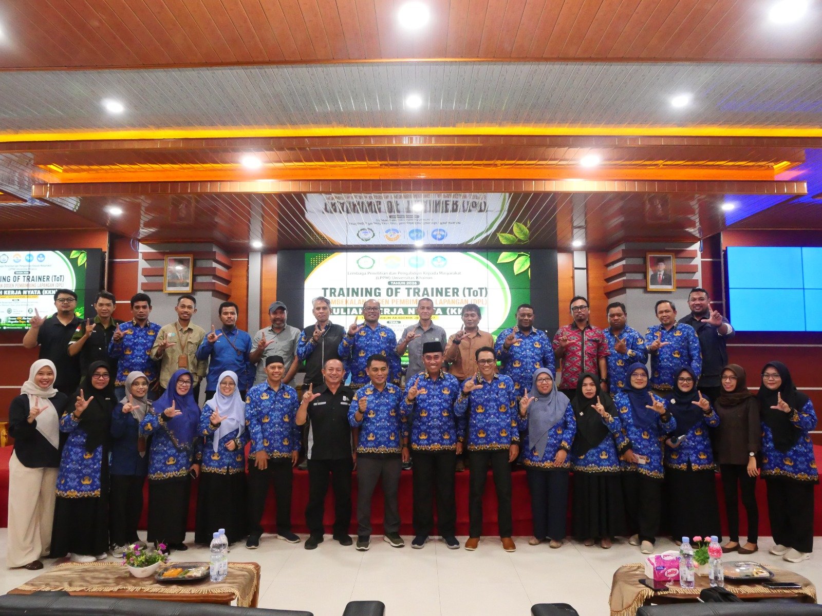 Jelang KKN, LPPM Unkhair Bekali DPL Lewat ToT
