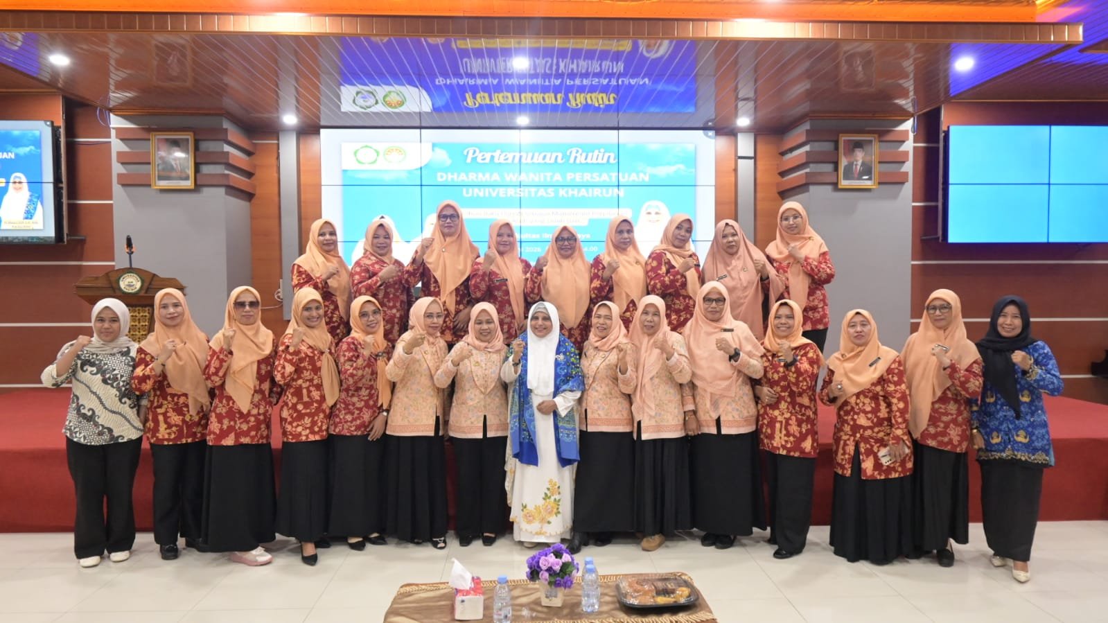 Sambut 1 Muharam 1448 H, DWP Unkhair Gelar Tausiah Bersama Ketua BKMT Maluku Utara