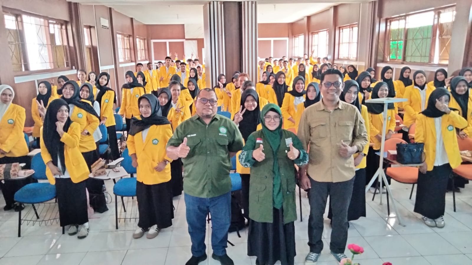 SELAM Spirit PKKMB FPIK Unkhair, Maba Didorong Jadi Generasi Maritim