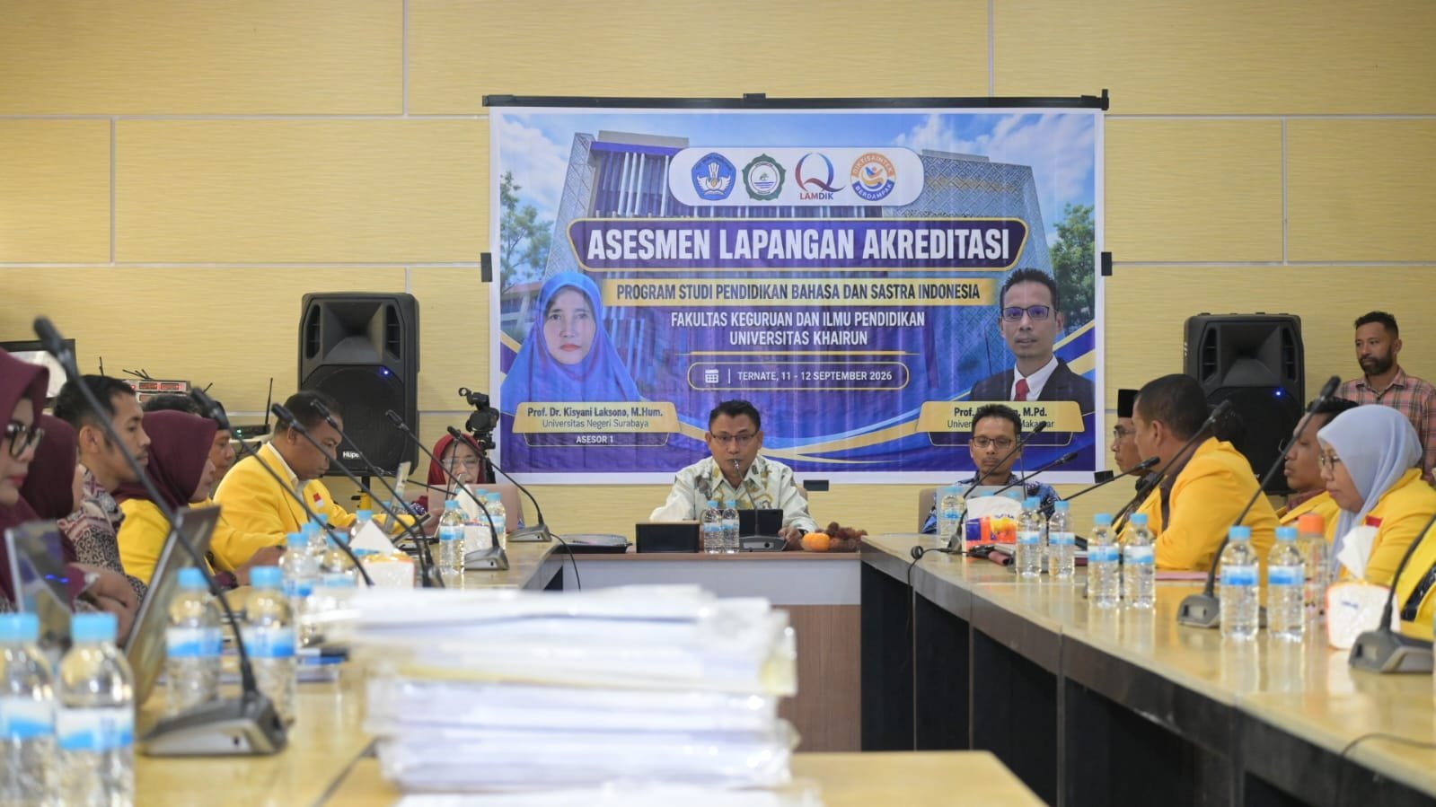 Rektor Unkhair Targetkan Prodi Pendidikan Bahasa dan Sastra Indonesia Raih Hasil Terbaik pada Asesmen LAMDIK
