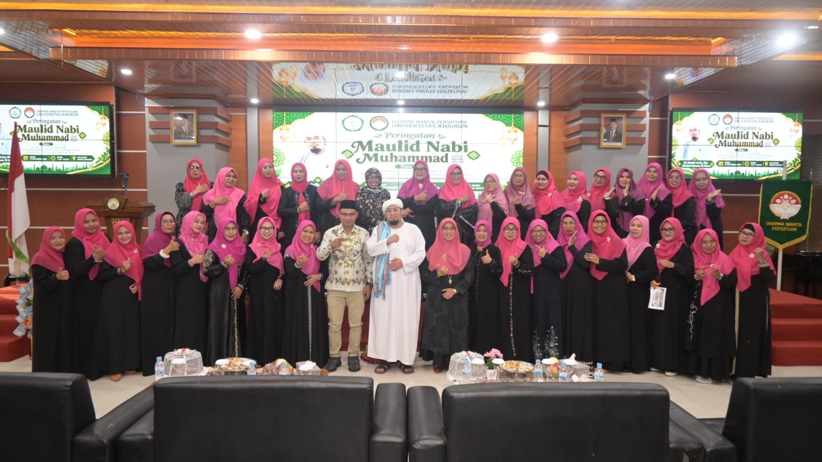 Civitas Akademika Unkhair Peringati Maulid Nabi Muhammad SAW