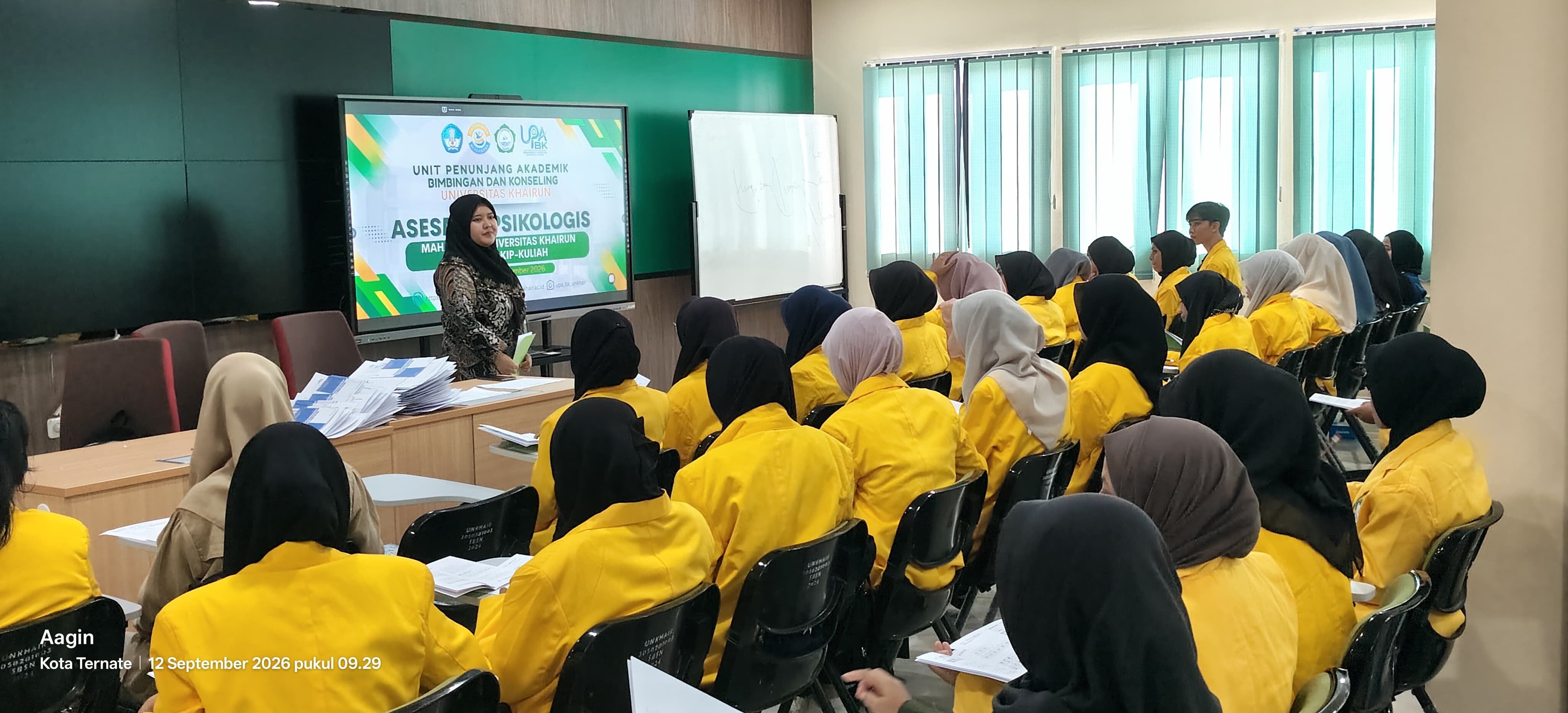 Dukung Studi Mahasiswa, UPA BK Unkhair Gelar Asesmen Psikologis