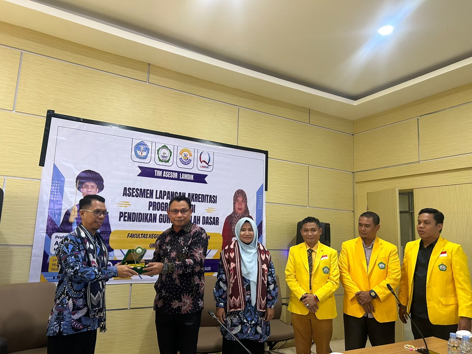 Asesmen LAMDIK Prodi PGSD Unkhair, Rektor: Momentum Perkuat Budaya Mutu