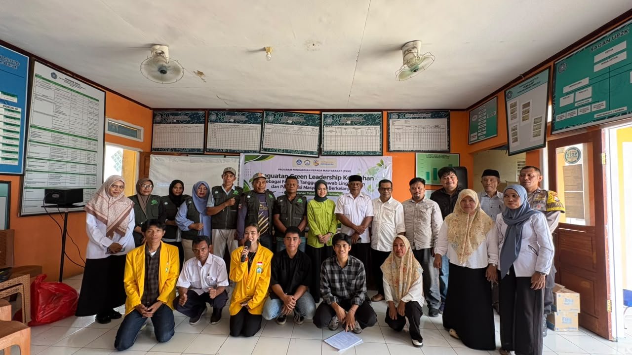 Perkuat Green Leadership, FEB Unkhair Bentuk Kader Lingkungan di Tobololo