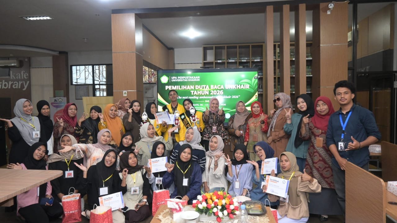 Asti Istiani Jadi Duta Baca Terbaik Unkhair 2026