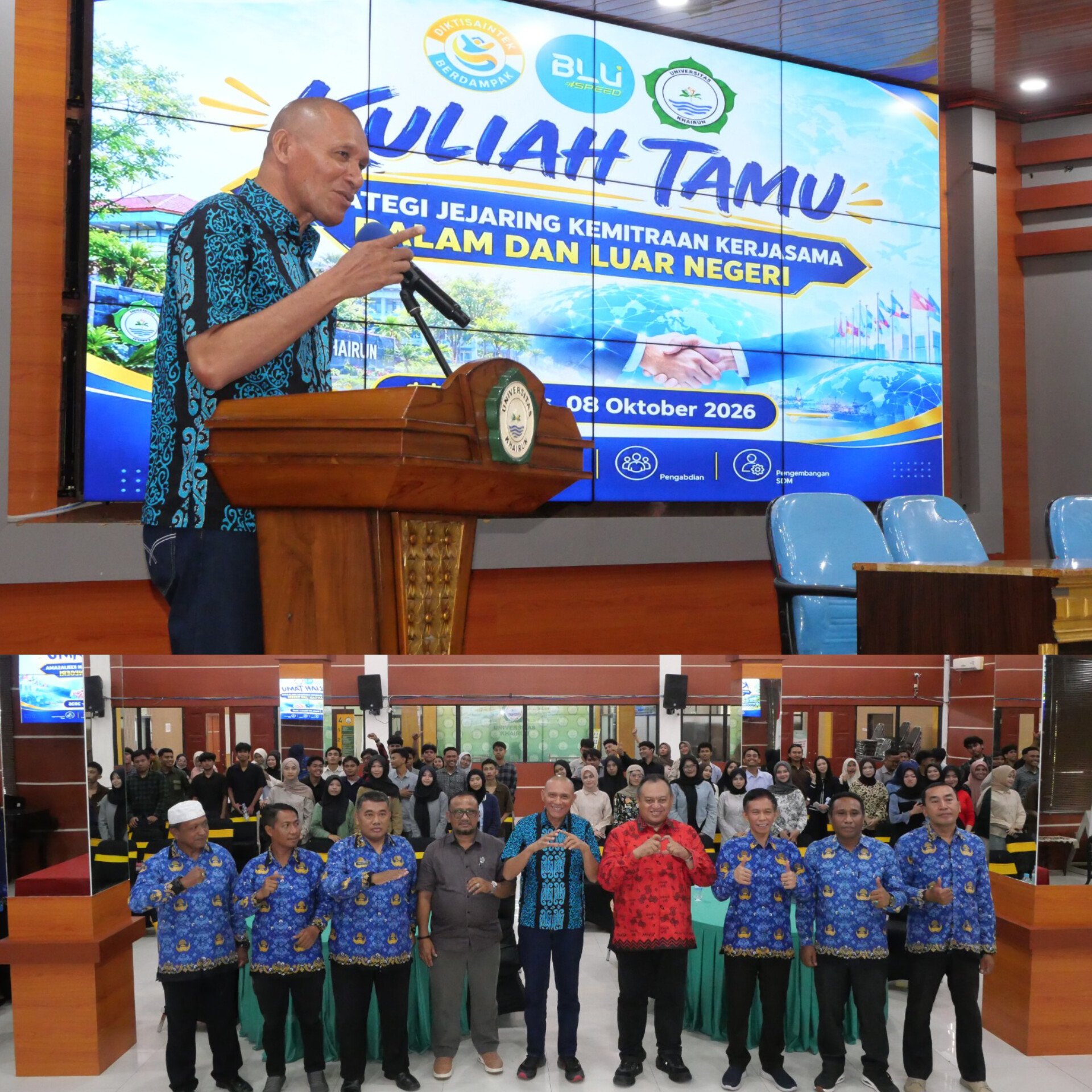 Unkhair Perkuat Jejaring Kemitraan, Dorong Kolaborasi Internasional